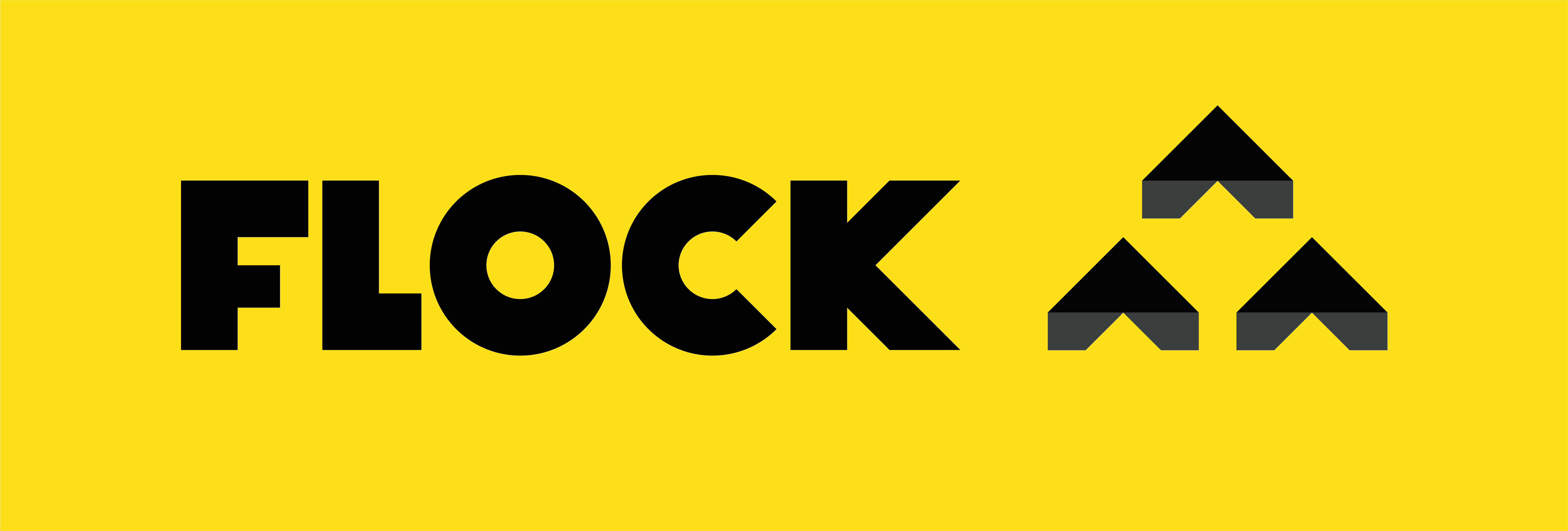 Flock Logo - Flock. Simpler, smarter drone insurance