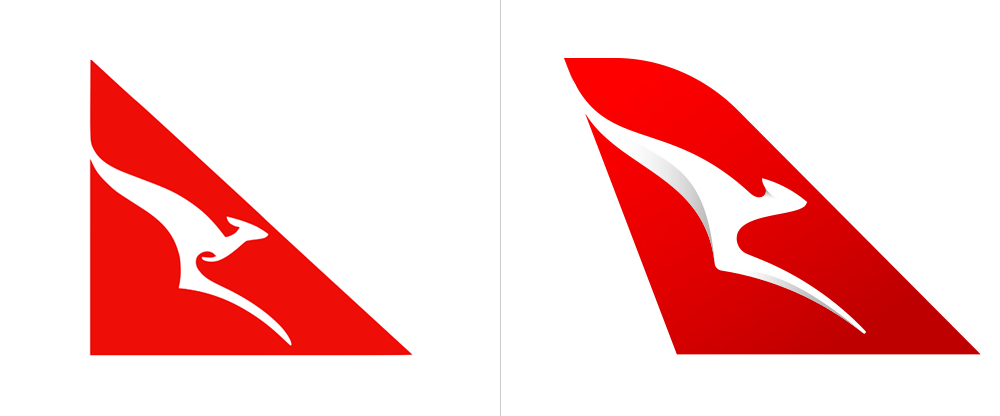 Red I Logo - Brand New: New Logo, Identity, and Livery for Qantas by Houston Group