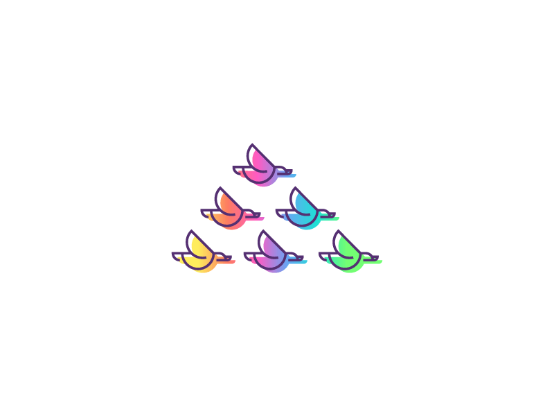 Flock Logo - Flock Logo by Razvan Vezeteu | Dribbble | Dribbble