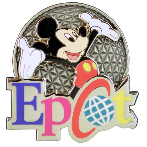 Disney Epcot Logo - Disney Epcot Pin - Logo - Mickey Mouse