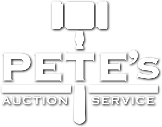 Auction Service Logo - Our Services. Pete's Auction Service