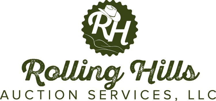 Auction Service Logo - Rolling Hills Auction Services LLC | 336-244-3289