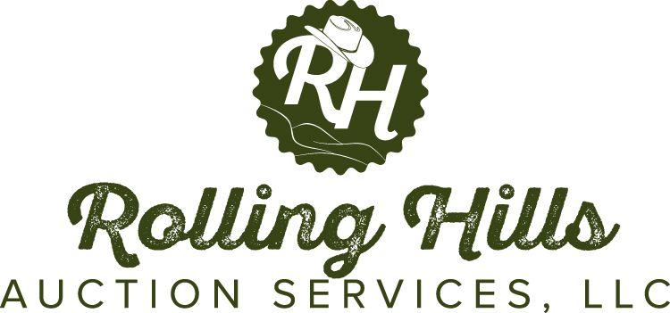 Auction Service Logo - Rolling Hills Auction Services LLC 244 3289