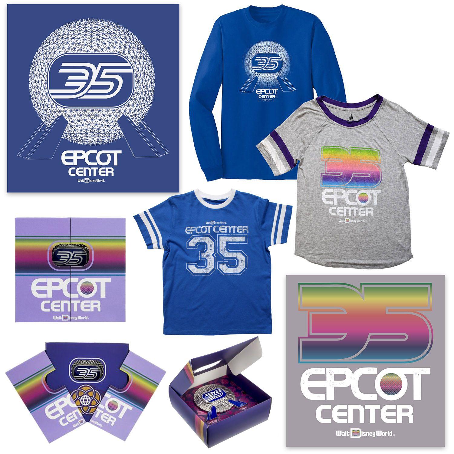 Epcot Logo - Begin To Dream With Retro Inspired Merchandise For 35th Anniversary