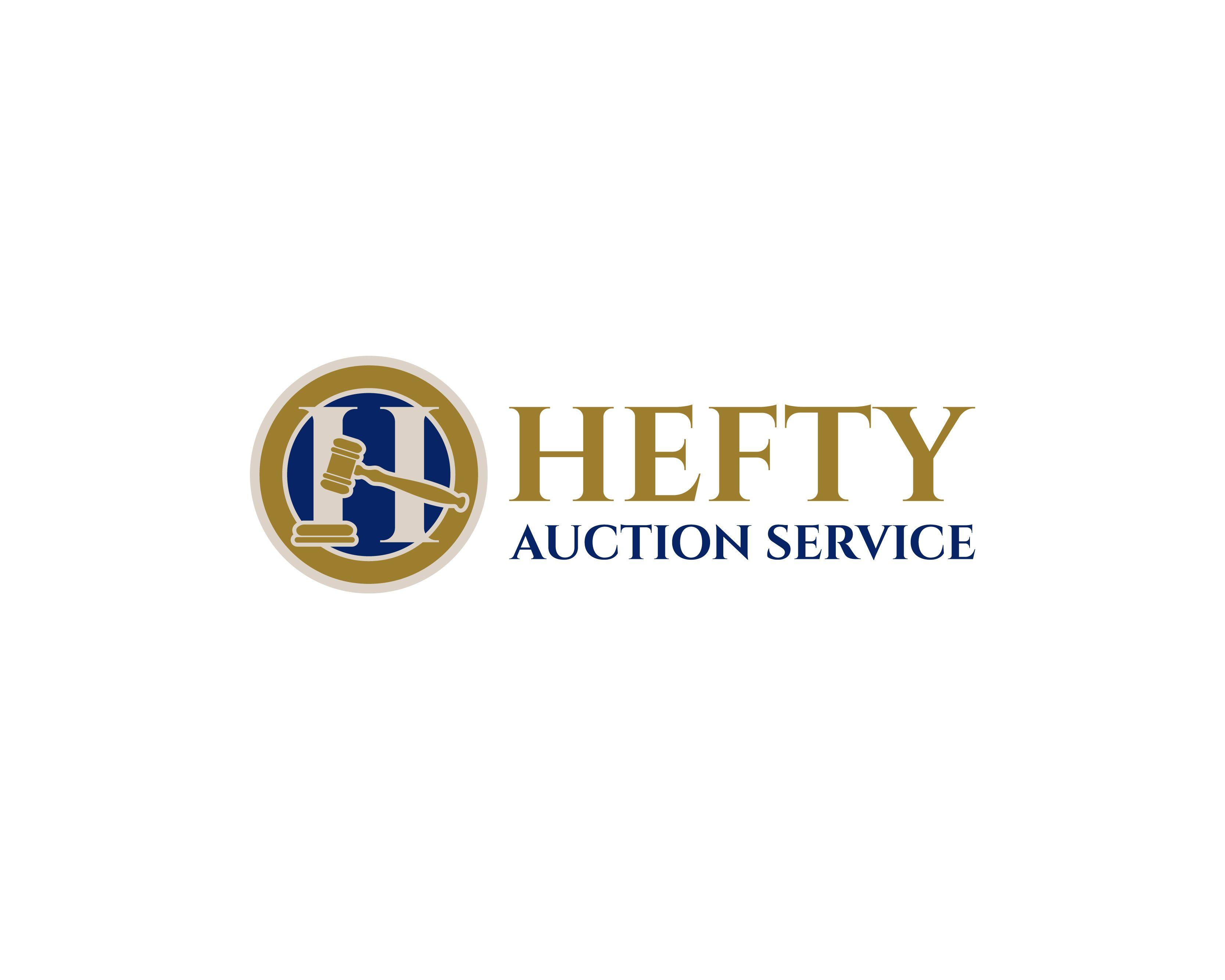 Auction Service Logo - Logo Design Contest for Hefty Auction Service | Hatchwise
