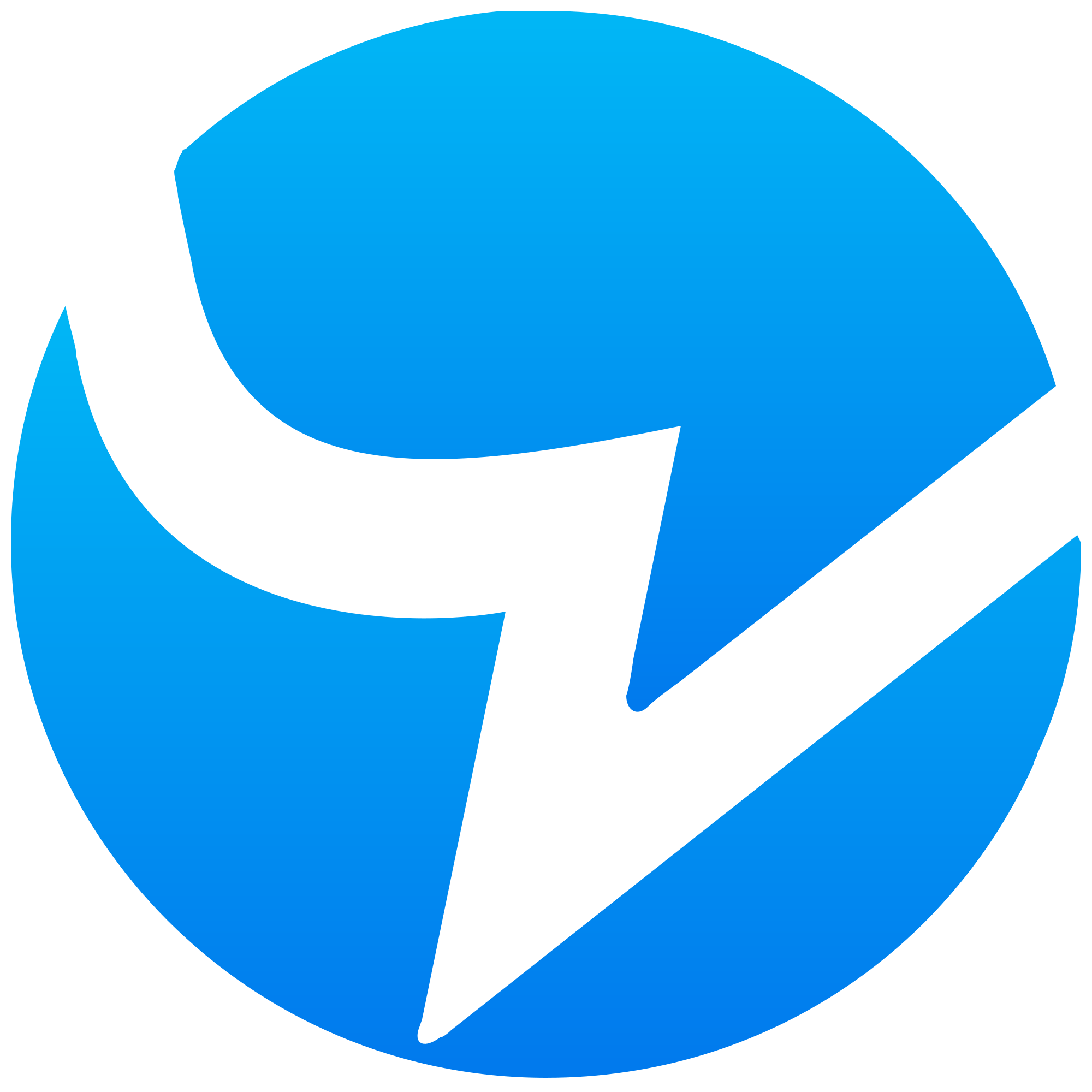 Blue D-Logo Logo - Blued (app)
