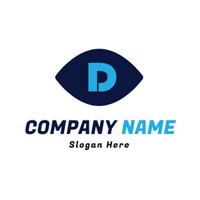 Blue D-Logo Logo - Free D Logo Designs. DesignEvo Logo Maker