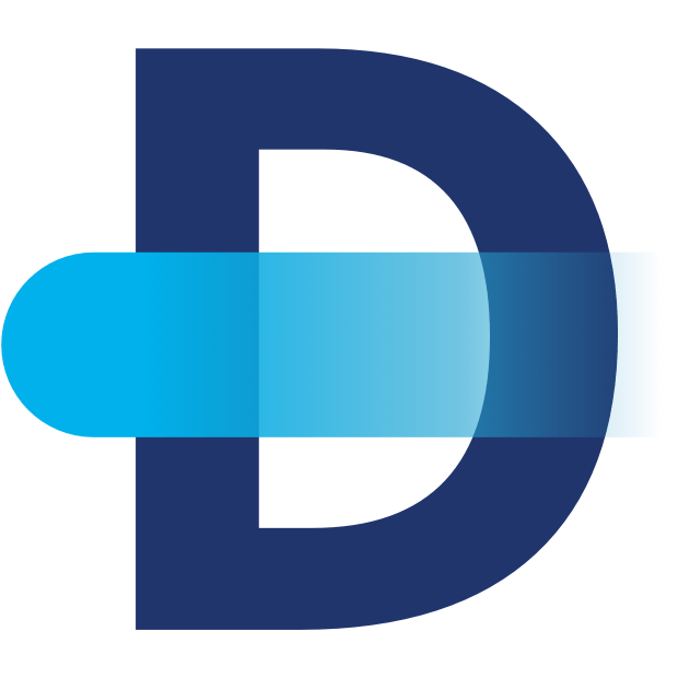 Blue D-Logo Logo - D Camps