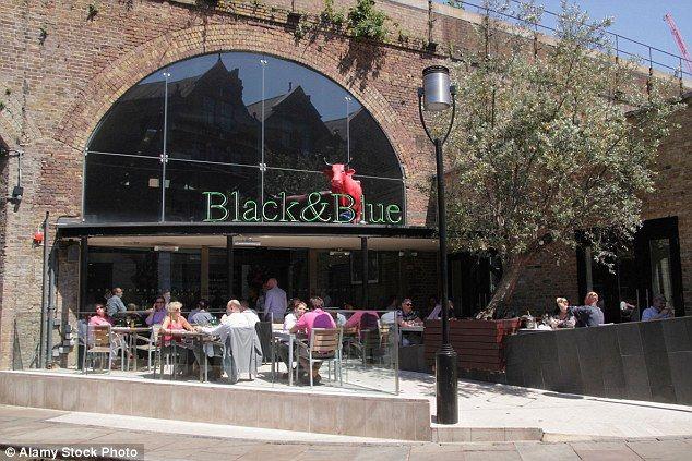 Black and Blue Restaurant Logo - Steakhouse chain Black & Blue Restaurants sizzles to tasty boost