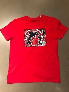 Red Pink Dolphin Logo - pink dolphin Red T Shirt Navy Logo SZ 3XL NWT 100% Authentic