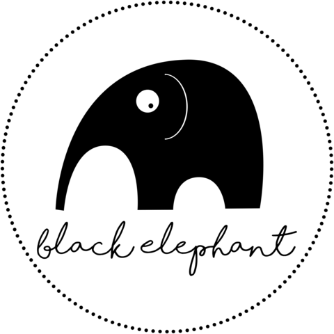 Black Elephant Logo - Black Elephant 100% Merino Single Ply Fingering Yarn. The Woolly