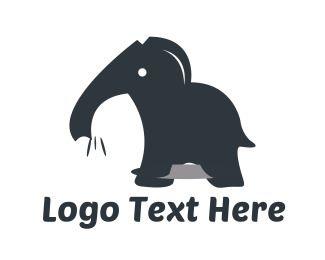 Black Elephant Logo - Elephant Logo Maker | Best Elephant Logos | BrandCrowd