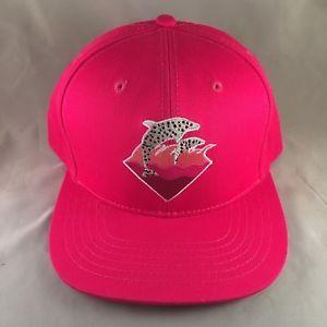 Red Pink Dolphin Logo - Pink Dolphin Unreleased Red Pastel Waves Logo Strapback Legend Rare ...