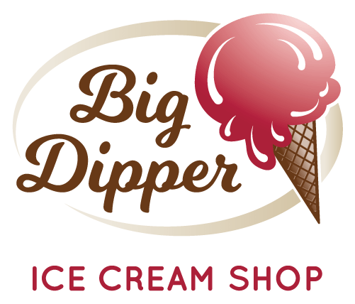 Ice Cream Shop Logo - CASE STUDY Ice Cream Shop Rebrand