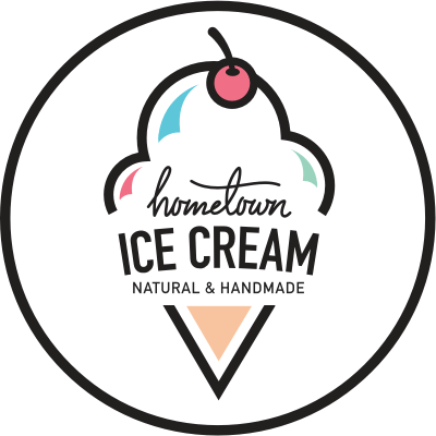 Ice Cream Shop Logo - Hometown Ice Cream