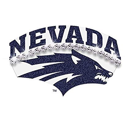 Nevada Wolf Pack Logo - Amazon.com: Nevada Wolf Pack Bling Tattoos (1): Sports & Outdoors