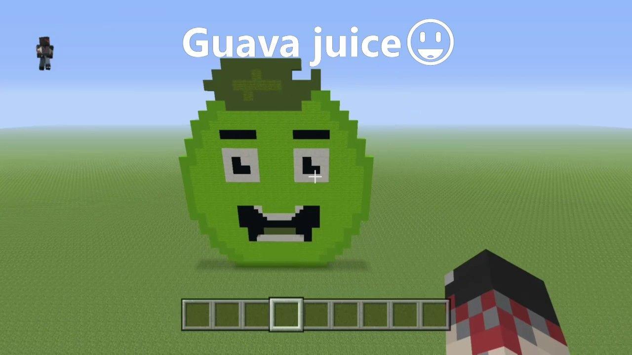 Guava Juice Logo - Guava juices logo in minecraft - YouTube