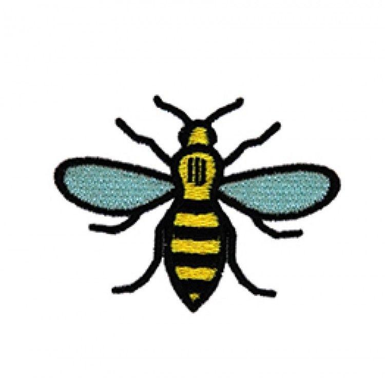 Bee Face Logo - Personalised Bee Logo Manchester Towel