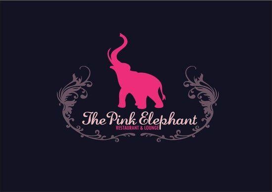 Elephant Bar Logo - Pink Elephant Logo of Pink Elephant Restaurant