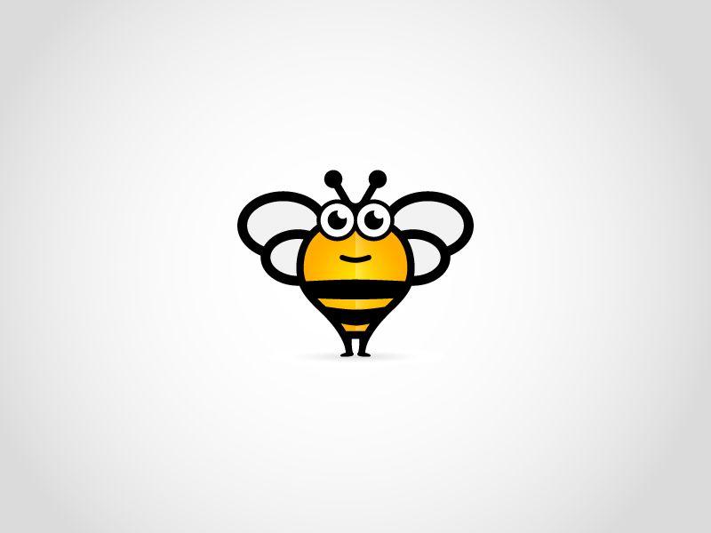 Bee Face Logo - Big Bee Logo by Nasir iqbal | Dribbble | Dribbble