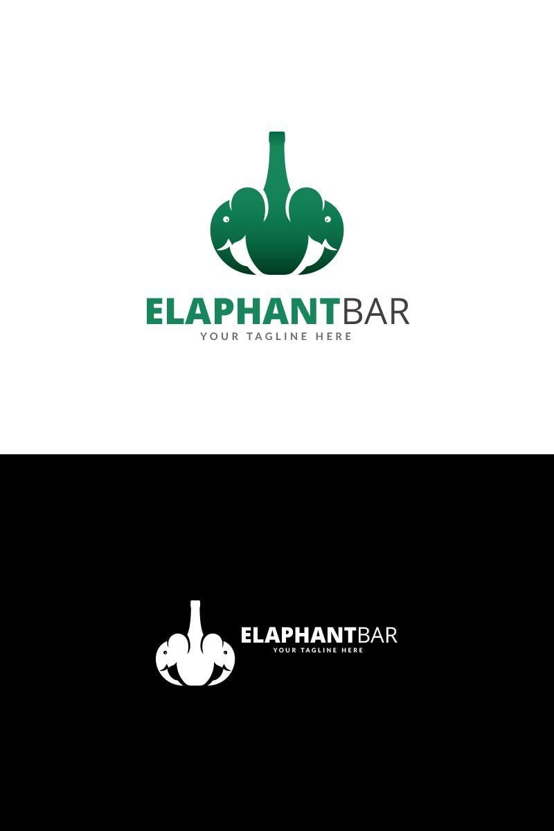 Elephant Bar Logo - Elephant Bar Ver 2 Logo Template #69924