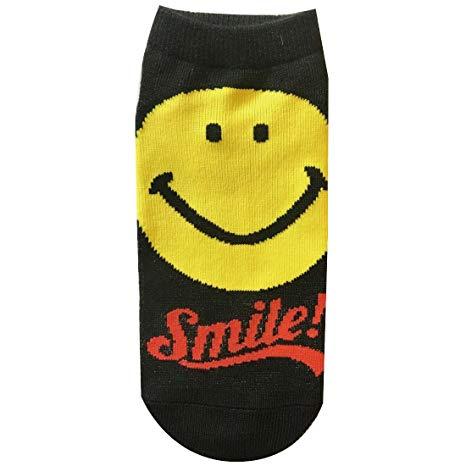Bee Face Logo - Amazon.com : Smiley Face Women's Socks/Logo BK : Office Products