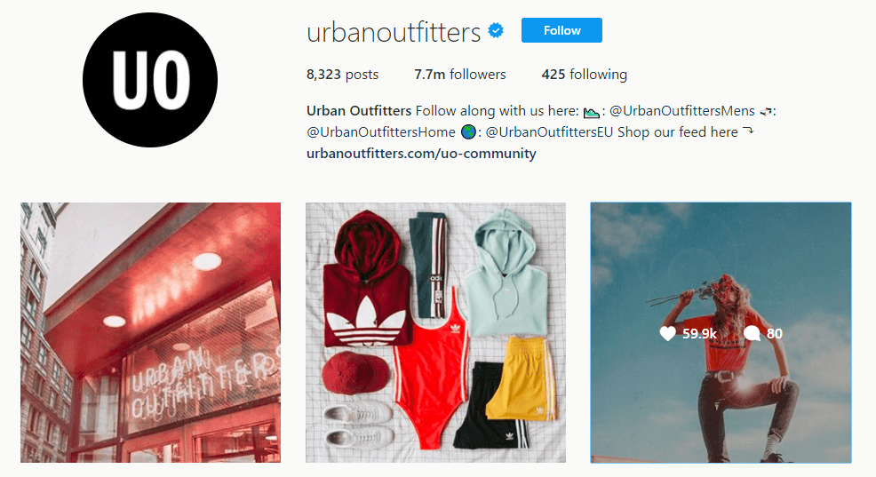 Urban Instagram Logo - 20] Best Brands On Instagram To Inspire Growth