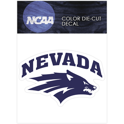 Nevada Wolf Pack Logo - Nevada Wolf Pack Logo NCAA Die Cut Vinyl Car Sticker Bumper Window ...