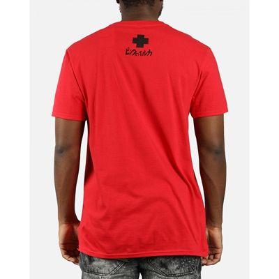 Red Pink Dolphin Logo - Pink Dolphin Legend Pod Tee Red For Men Sale