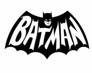 Vintage Phone Logo - Batman vintage Die cut Vinyl Decal - Oracal Logo Car Window Sticker ...