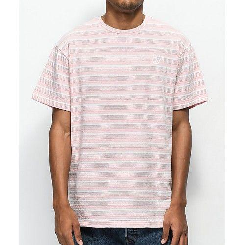 Red Pink Dolphin Logo - Pink Dolphin Plus Stripe Pink T-Shirt Plus Stripe Pink T-Shirt from ...