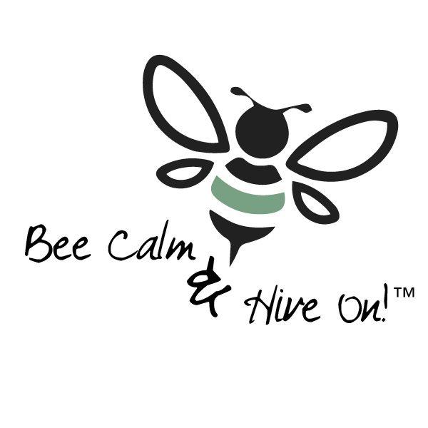 Bee Face Logo - Honey & Oatmeal Face Mask — Bee Calm & Hive On