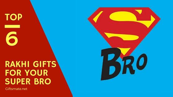 Super Brother Logo - Rakhi Gifts For Brothers- Giftsmate