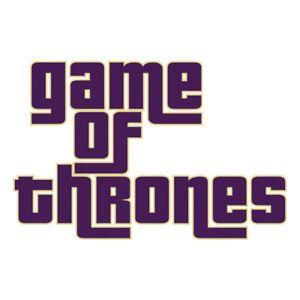 Vintage Phone Logo - Retro Vintage Logo Game of Thrones Sticker, Car, Laptop, Phone, Wall ...