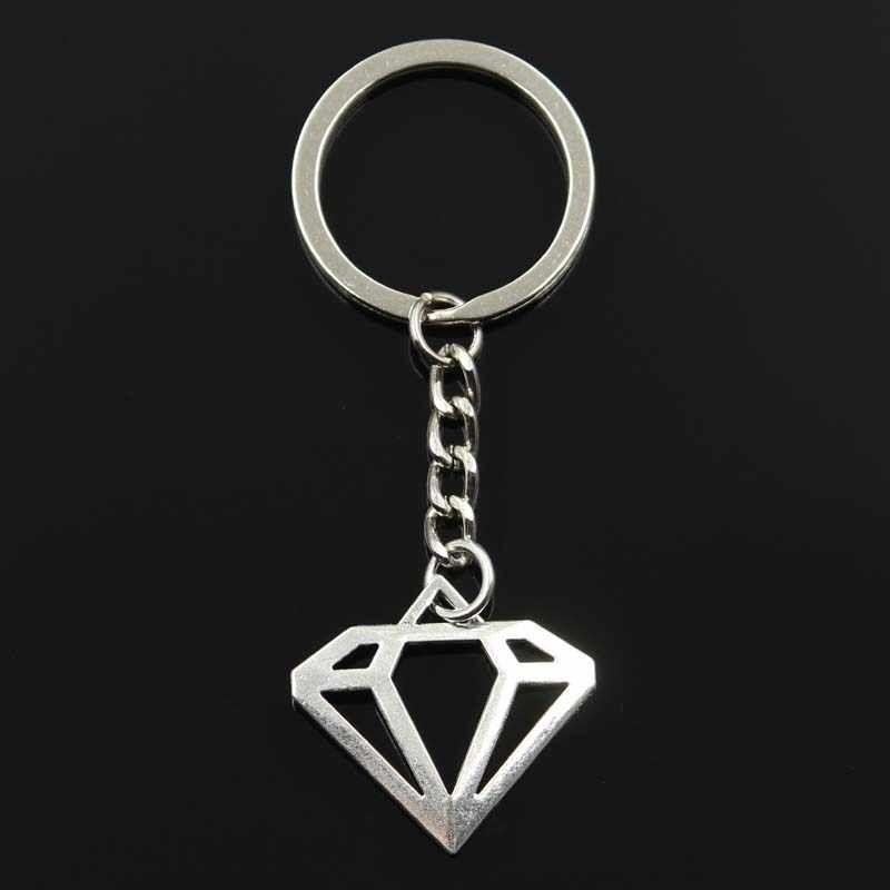 Silver Diamond Shaped Car Logo - Detail Feedback Questions about New Keychain 28*30mm superman ...
