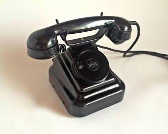 Vintage Phone Logo - Telephone logo