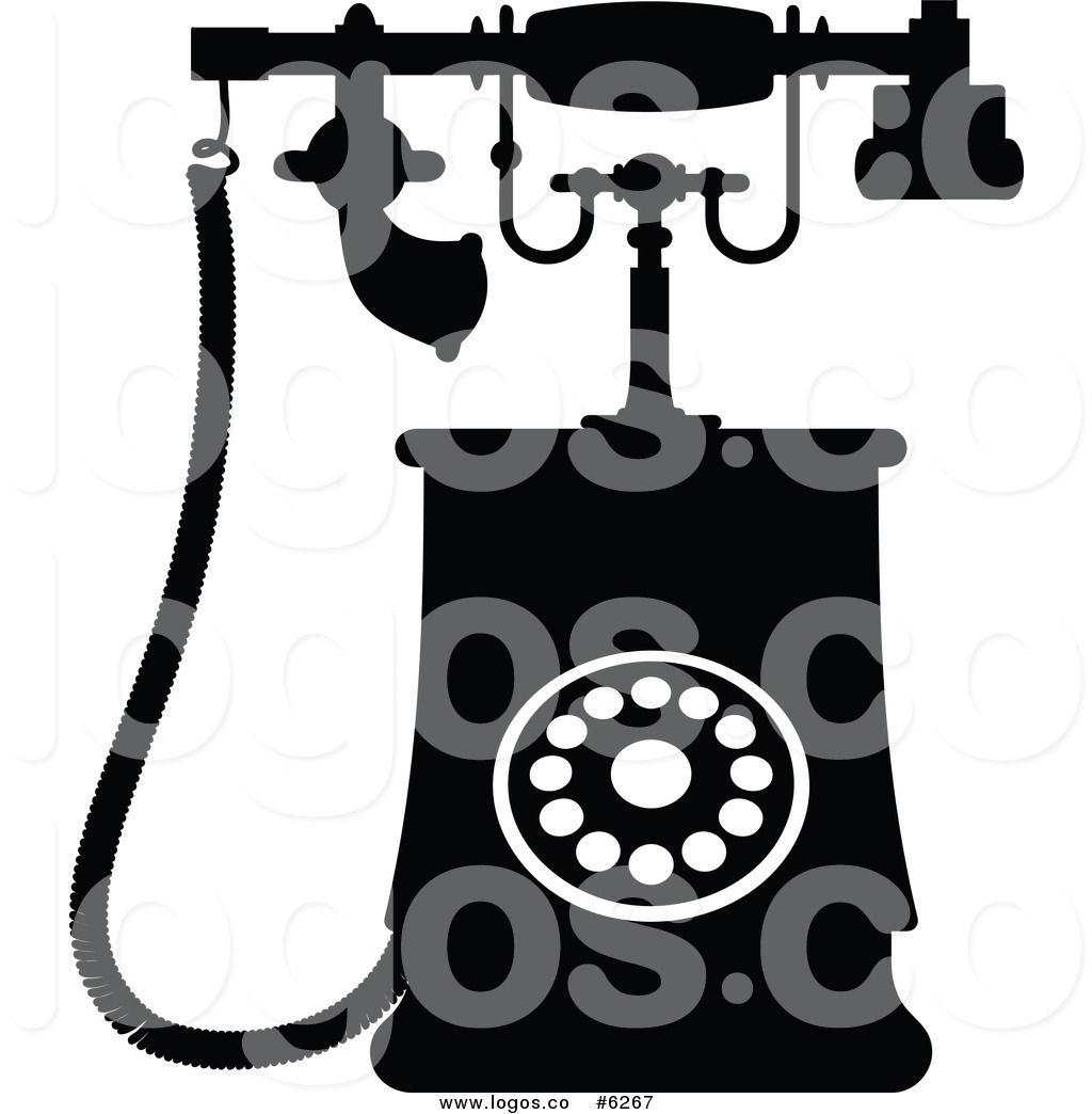 Vintage Phone Logo - Old Telephone Clipart | Free download best Old Telephone Clipart on ...
