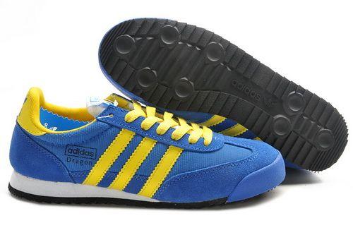 Blue and Yellow Shoe Logo - more selection Sneaker Blue Yellow Adidasals Dragon Running Shoes