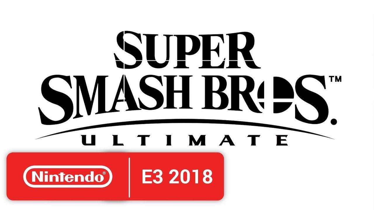 Super Brother Logo - Super Smash Bros. Ultimate - E3 2018 - Nintendo Switch - YouTube