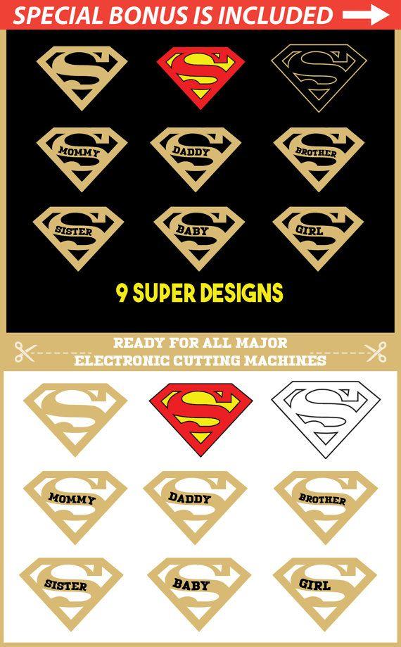 Super Brother Logo - Superman SVG, Superman Logo Svg, Supermom, Super Mommy, Super Daddy