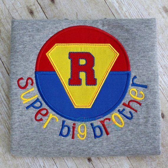 Super Brother Logo - Super brother super big brother super little brother | Etsy