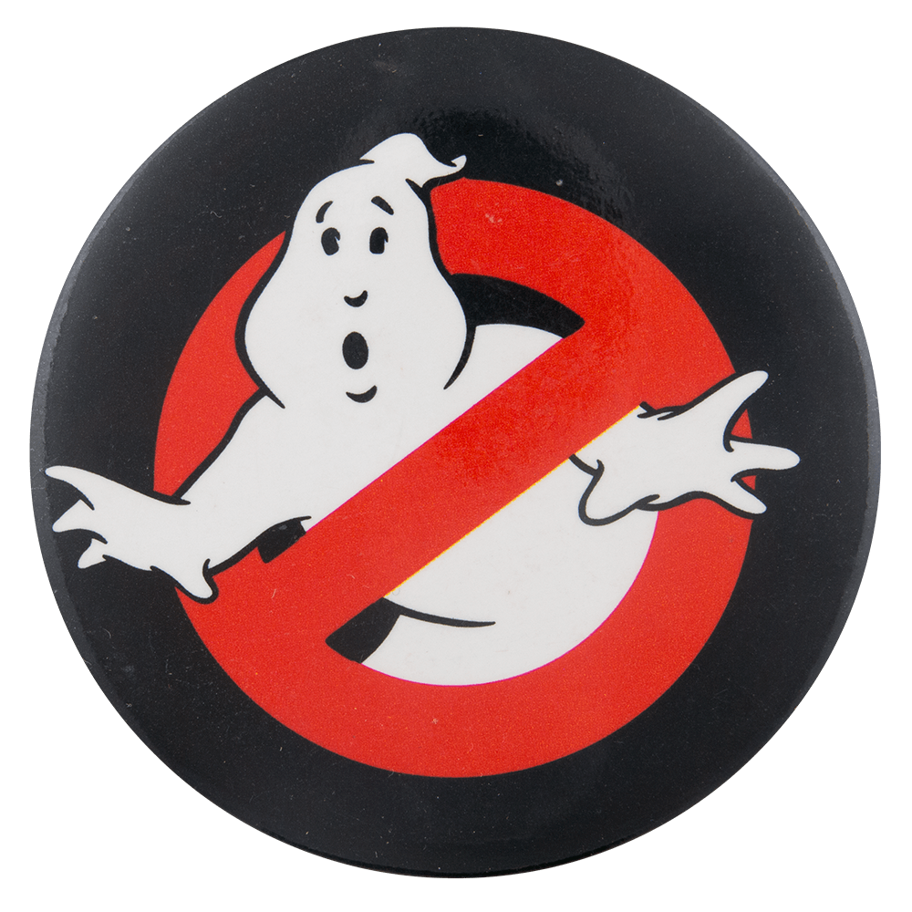 Red Circle Entertainment Logo - Ghostbusters Circle | Busy Beaver Button Museum