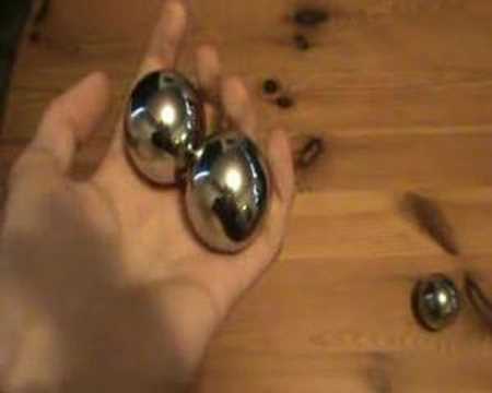 Two Hands On a Silver Ball Logo - Meridian balls - Chinese balls, how to roll them #1 - YouTube