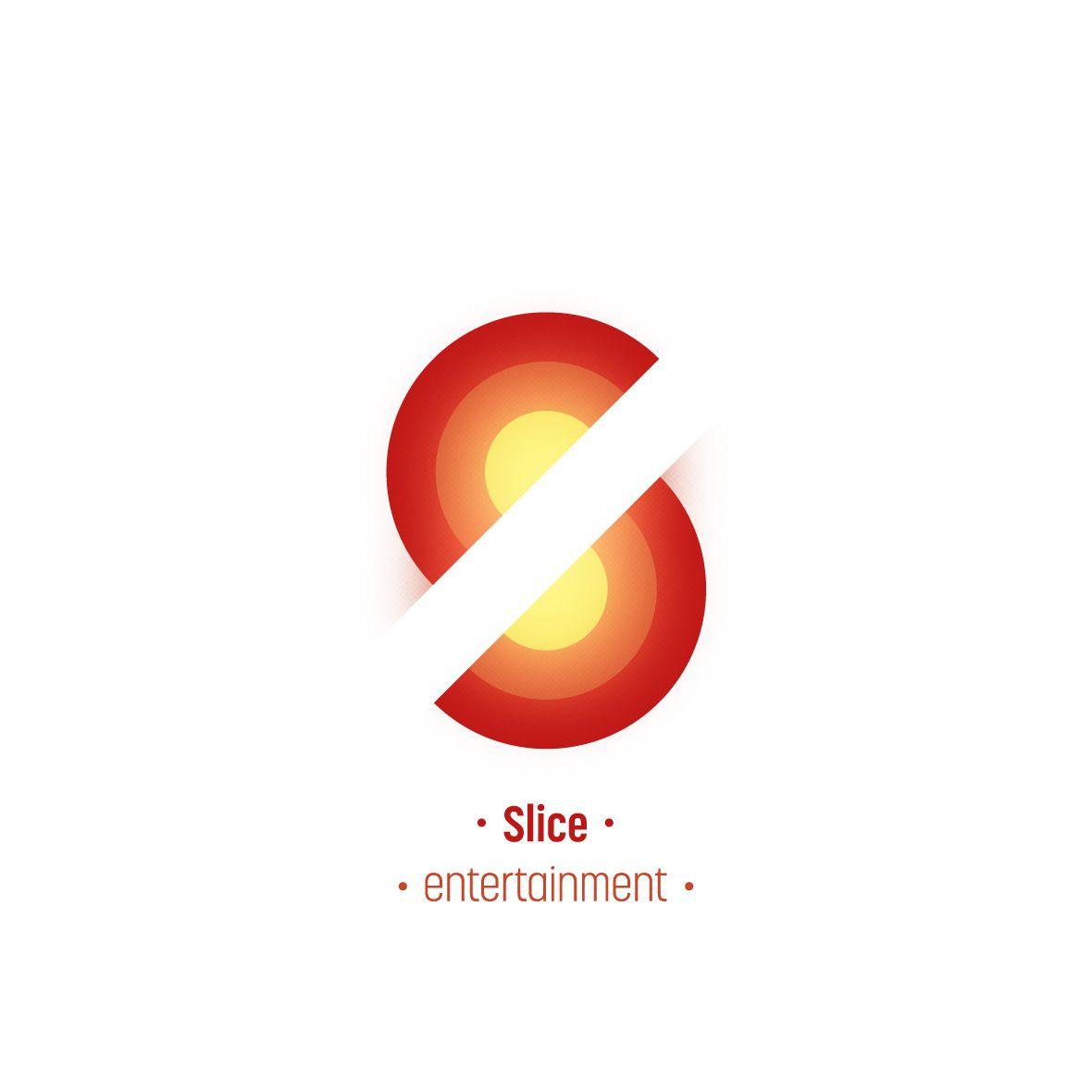 Red Circle Entertainment Logo - SLICE entertainment (logo design) on Behance