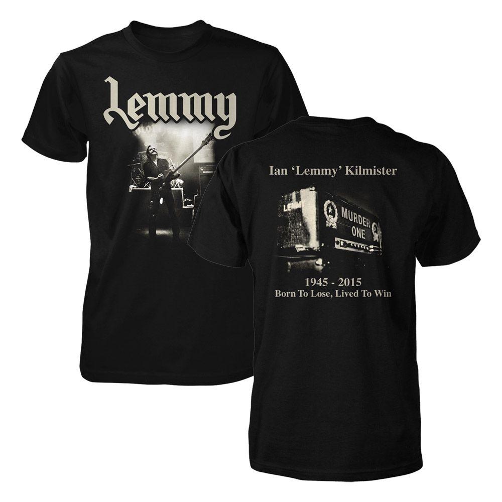 Born a Lion Clothing Logo - Lemmy Lived to Win Commemorative Shirt Available Now | Global ...
