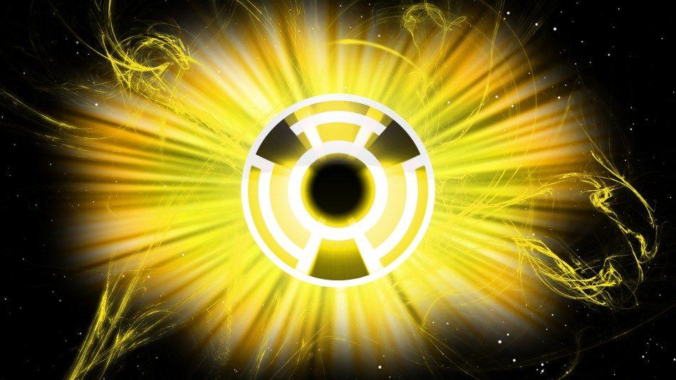 Yellow Lantern Logo - yellow lantern logo in space. Zoom Comics Comic Book Wallpaper