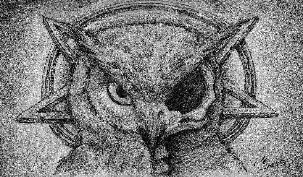 Evil Owl Logo - Evil Owl's Skull by SarembaArt.deviantart.com on @DeviantArt ...