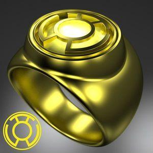 Yellow Lantern Logo - Yellow Lantern Power Ring