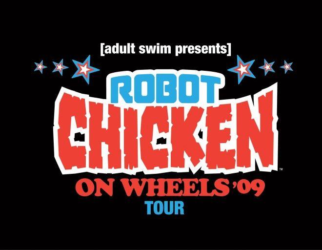 Robot Chicken Logo - Robot Chicken Dons Skates for Star Wars DVD Tour | WIRED