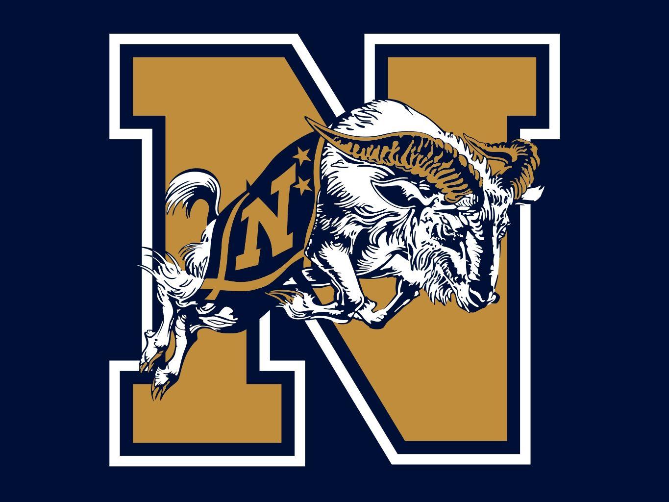 Navy Goat Logo - Navy football Logos